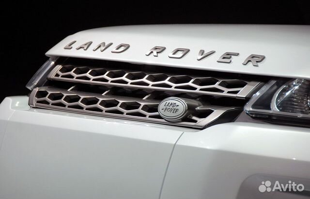 Надпись Буквы Land Rover на капот Лэнд Ровер