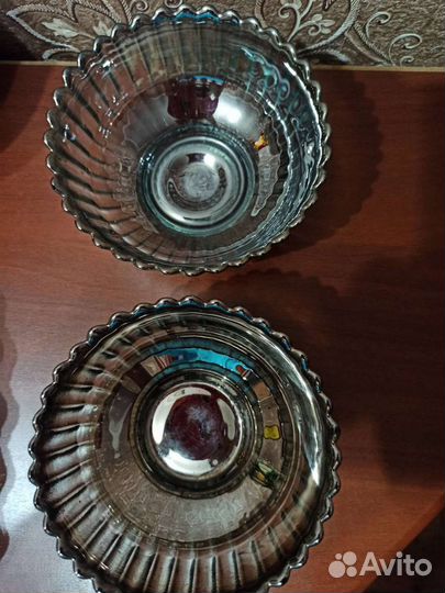 Вазочки зеркальные