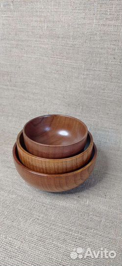 Деревянная посуда. Набор 
