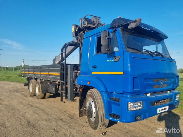 КАМАЗ 65117 с КМУ, 2013