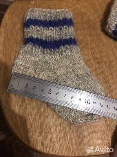 Носочки детские вязаные