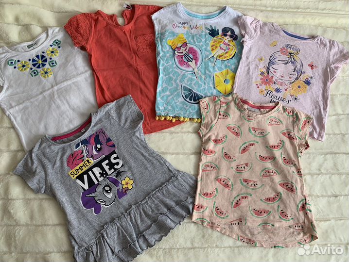 Футболки пакетом 104-110