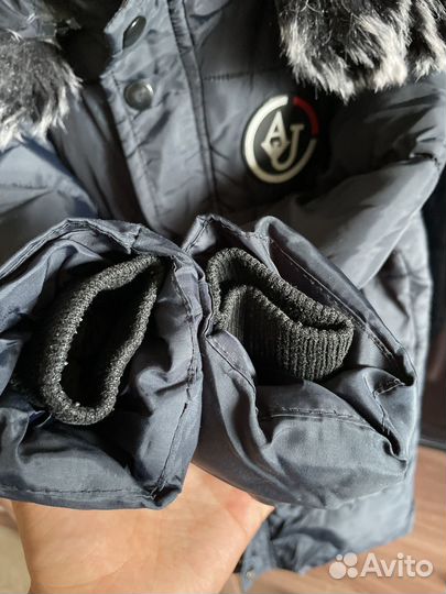 Пуховик детский armani