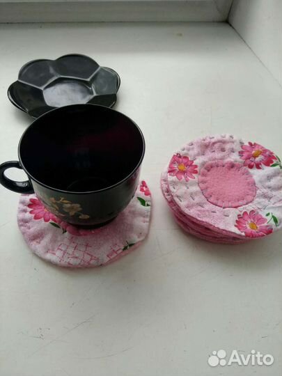 Подставка под горячее, набор 4 шт