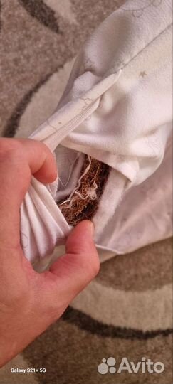 Матрац в коляску кокос