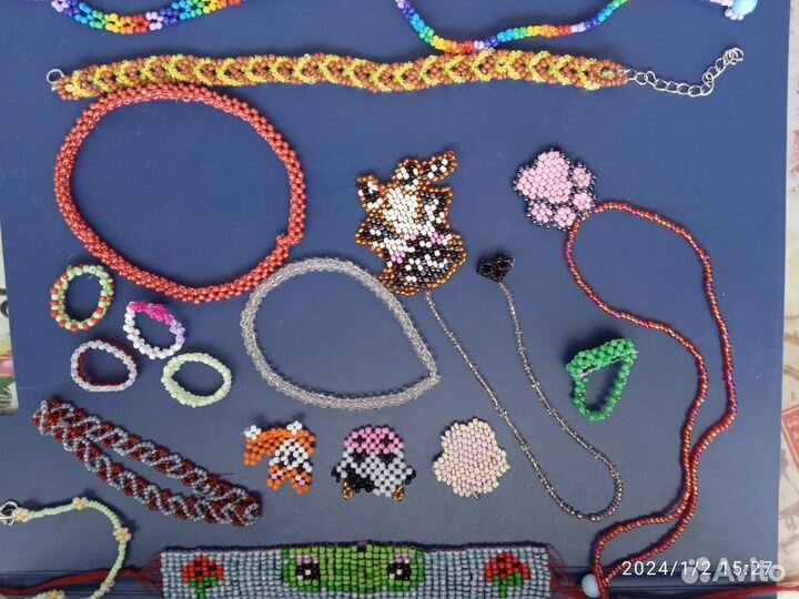 Фигурки из бисера