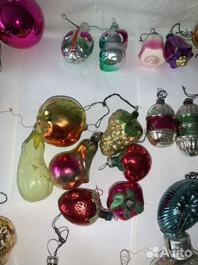 Елочные игрушки СССР