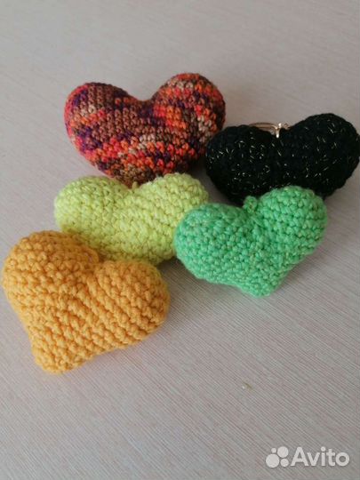 Вязаное сердечко