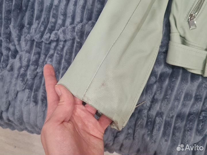 Куртка укороченная натуральная кожа