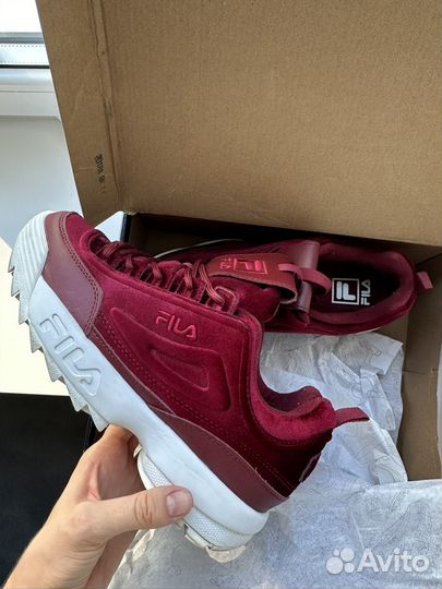 Кроссовки Fila disruptor ll premium velour