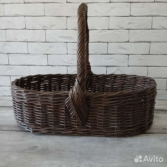 Корзина плетеная для грибов