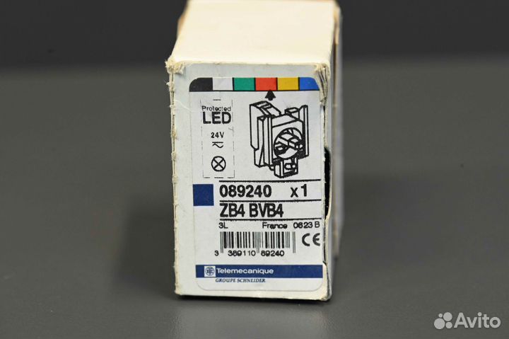 Schneider Electric ZB4BVB4 новое, 4 шт