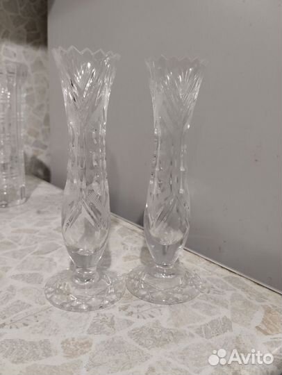 Ваза хрустальная СССР