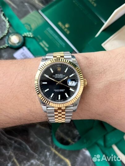 Rolex Datejust 41 Black Gold 126333