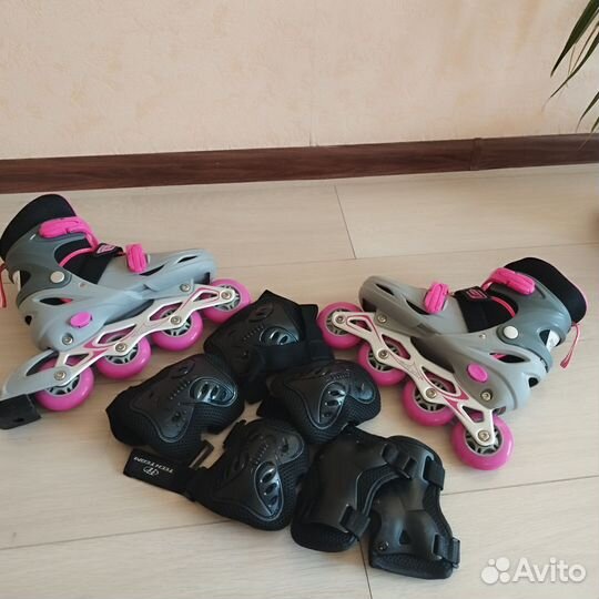 Коньки детские раздвижные