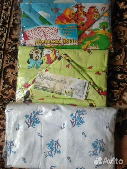 Постельное бельё новое,простынь,пододеяльник