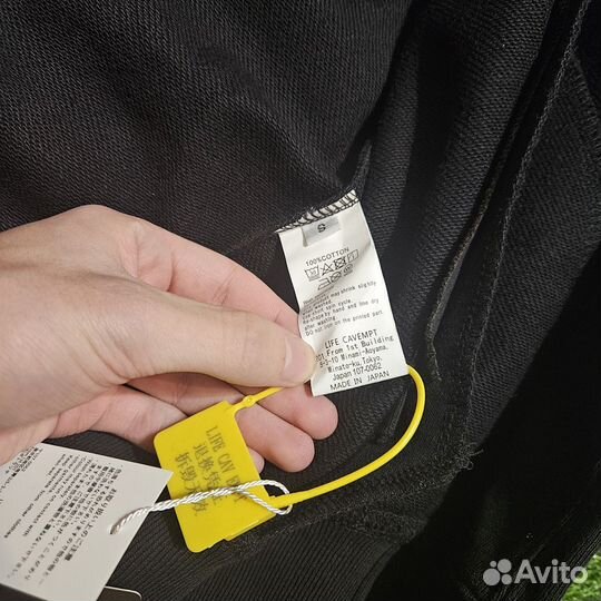 Зип худи cavempt 100%Хлопок