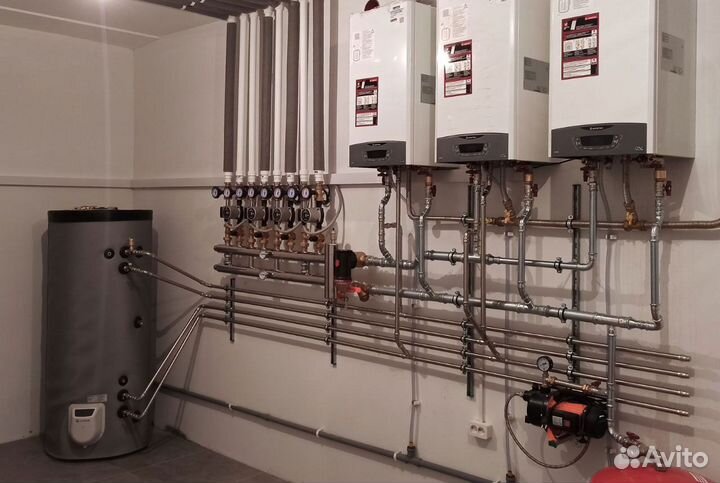 Водоснабжение и отопление в частные дома под ключ