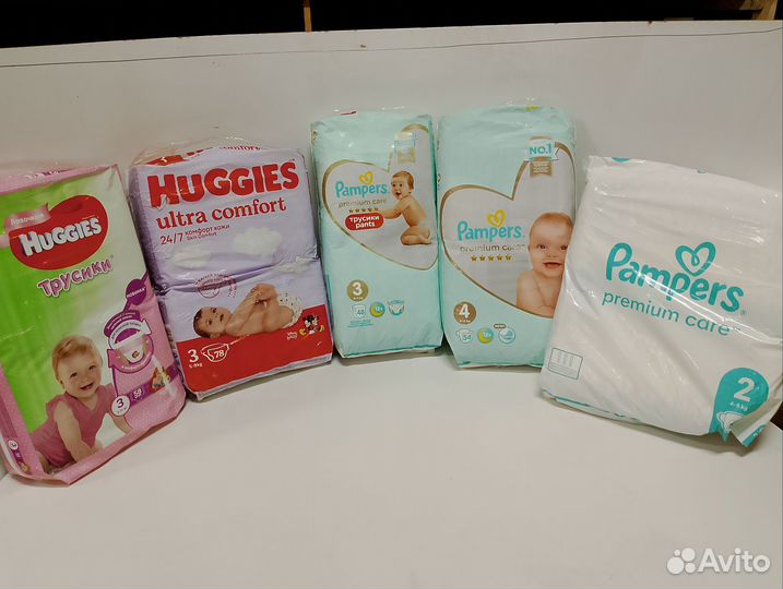 Подгузники huggies
