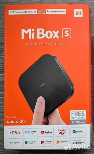 Тв-приставка Xiaomi Mi TV Box S 4K