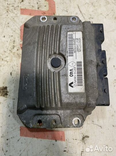 Блок управления двигателем Renault megane 3