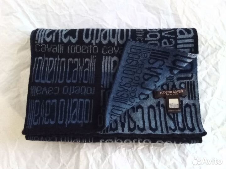 Шарф шерсть Roberto Cavalli Италия 27*162