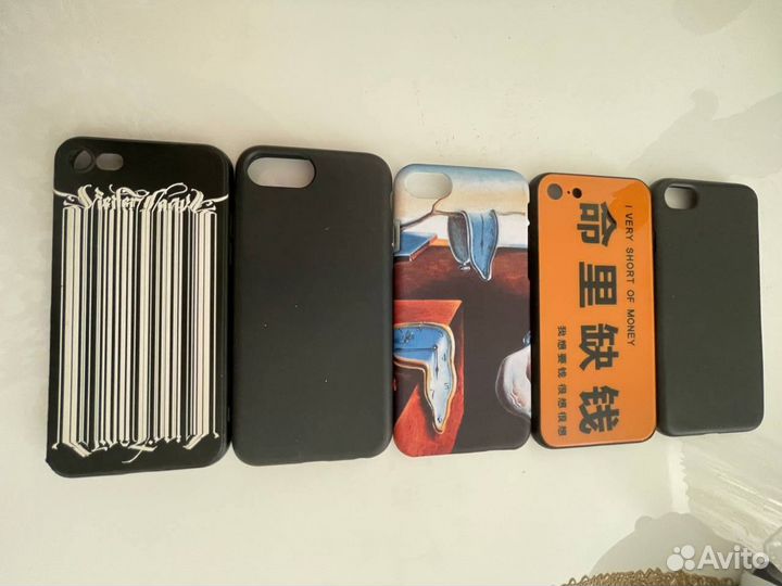 Чехлы на iPhone 7/8 от Покрас Лампас + 4 других