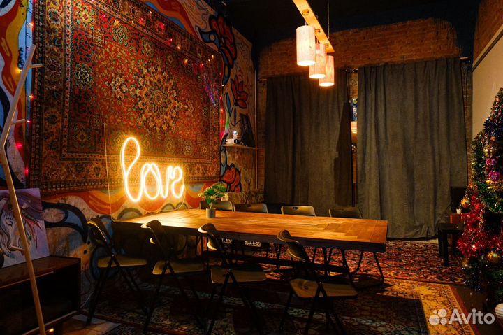 Лофт для мероприятий, банкетов 3-8 человек