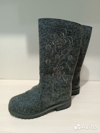 Валенки для девочки 34 размер