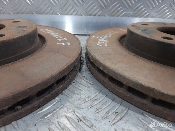 Диск тормозной передний Kia Cerato LD G4FC 2008