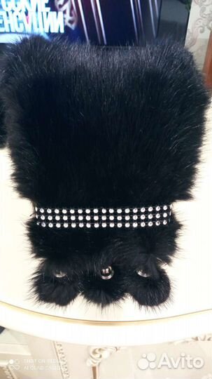 Шапка норковая женская
