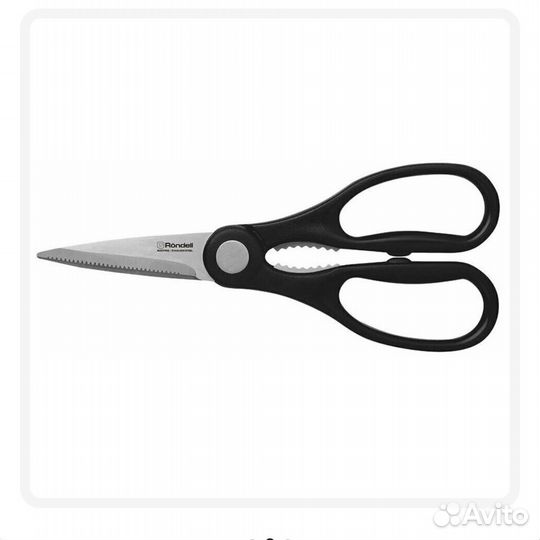 Набор Rondell Dart 3 ножа с ножницами и подставкой