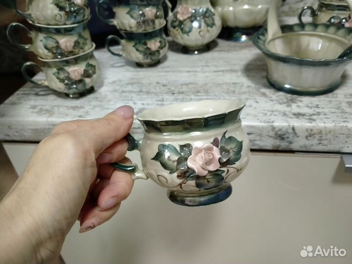 Сервиз декор чайный+кофейный