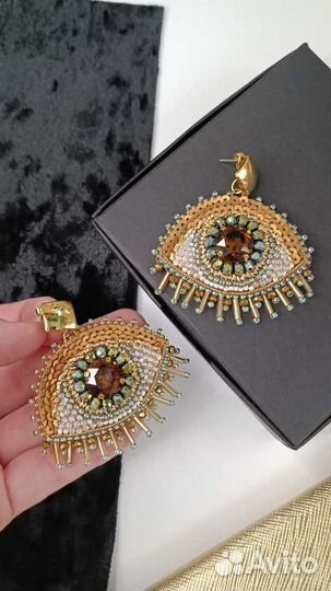 Серьги Глаза