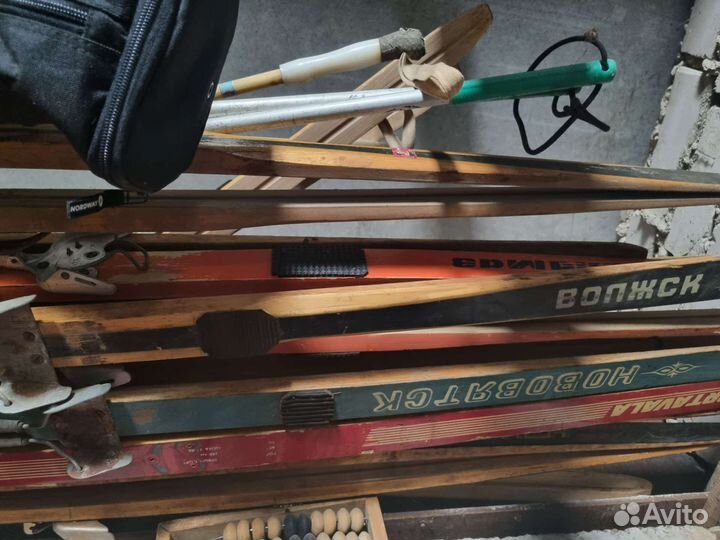 Беговые лыжи советские