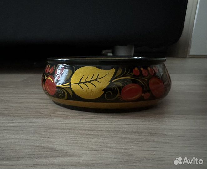 Пепельница хохлома 1984г