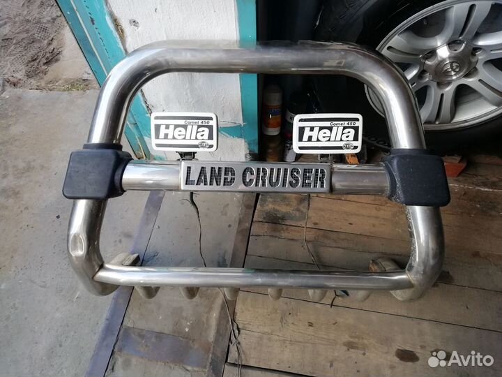 Защитная дуга (кенгурятник) на тлк Прадо 120