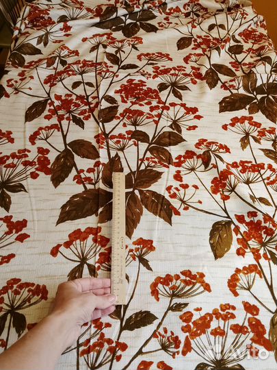 Ткань СССР интерьерная