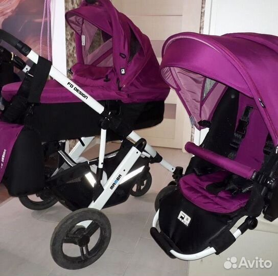 Коляска FD Design Mamba 2в1
