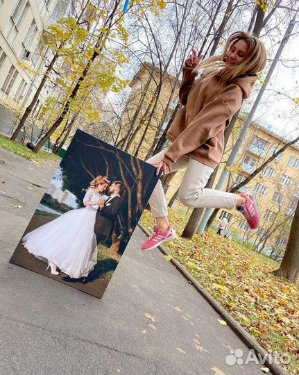 Портрет по фото / печать на холсте