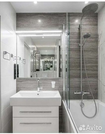 Ремонт ванной комнаты под ключ