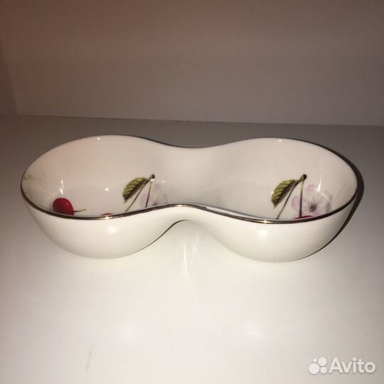 Менажница керамика вишни
