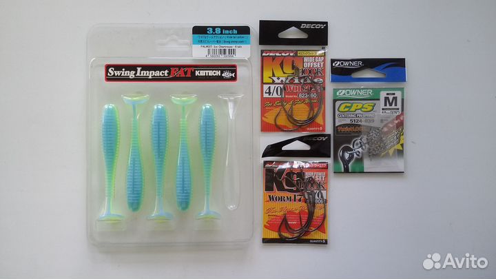 Приманки кейтеч, офсетники и пружинки