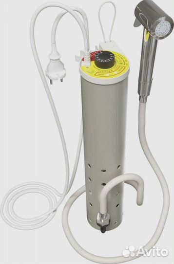 Дачный душ с подогревом воды 