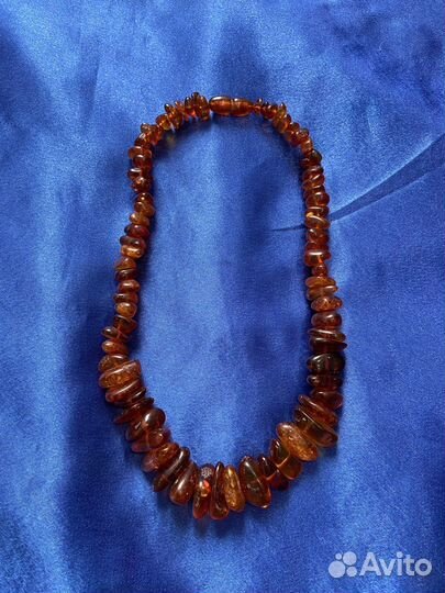 Янтарные бусы СССР