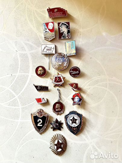 Значки СССР