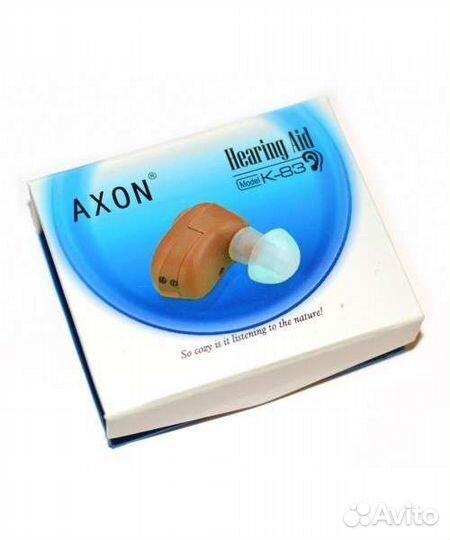 Слуховой аппарат Axon K-83. Новый. Korea