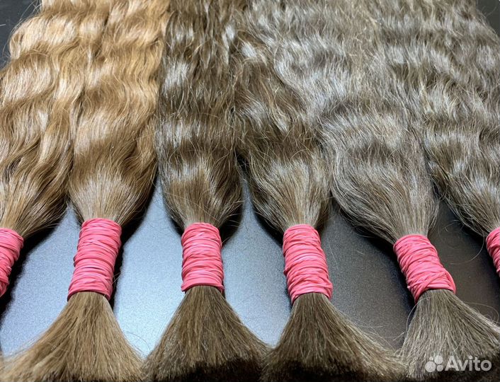 Волосы для наращивания, 40см, рассрочка