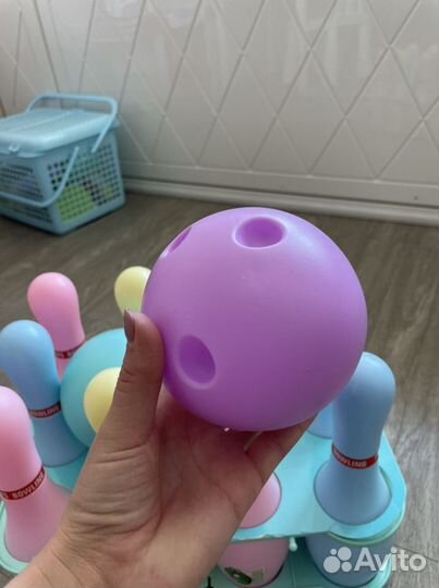 Кегли детские