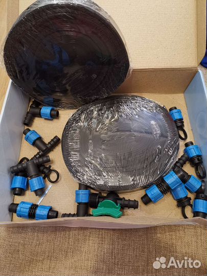 Система капельного полива 100м